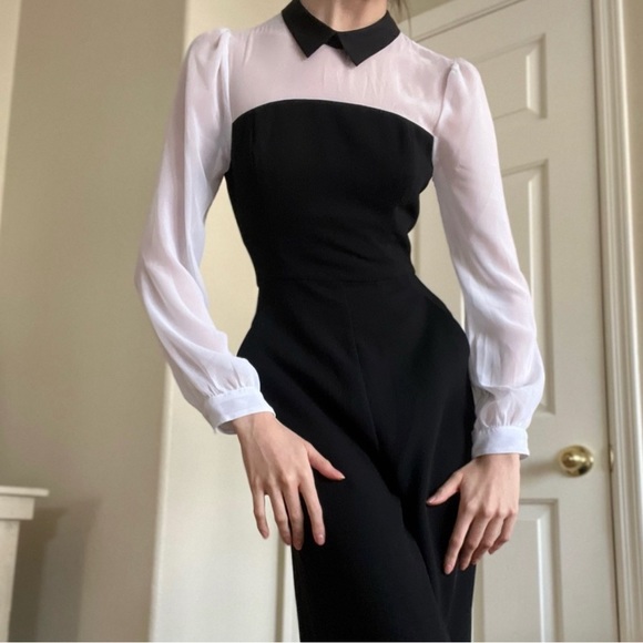 ▪️BCBGeneration Formal Collared Jumpsuit▪️ - Picture 2 of 7